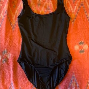 Onia black one piece bathing suit